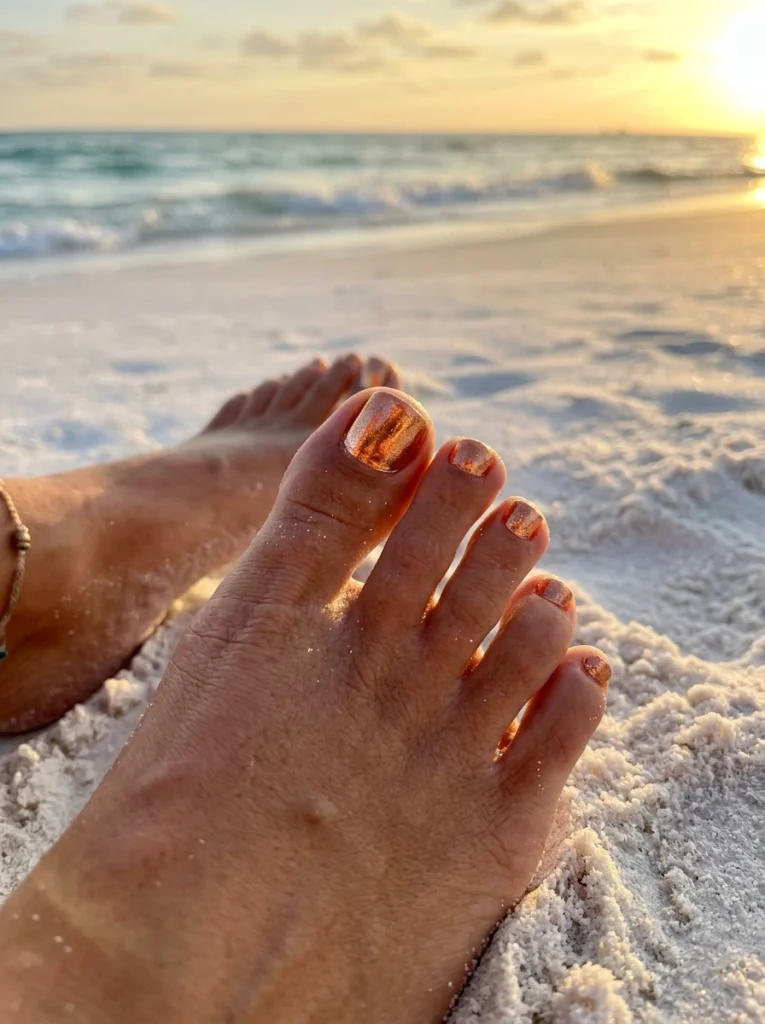 Bright electric orchid summer 2026 pedicure colors.